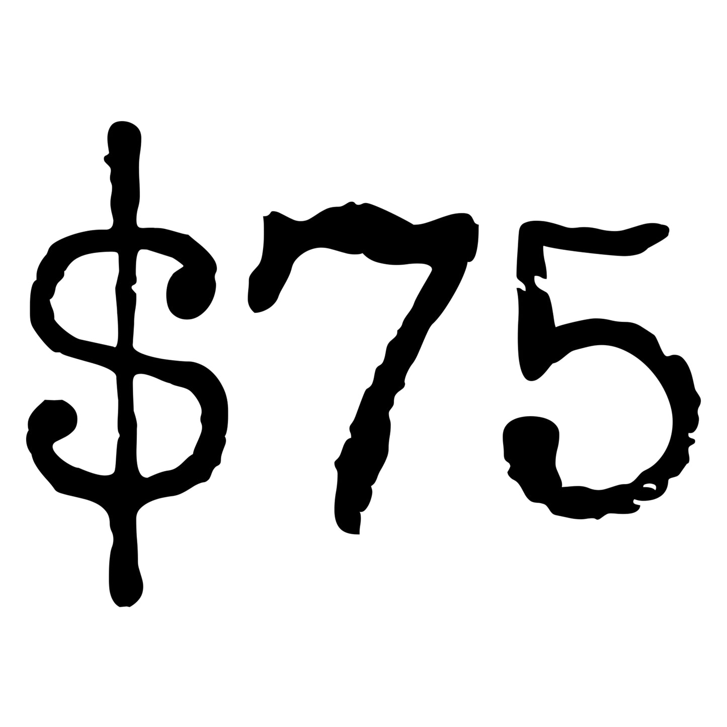 $75