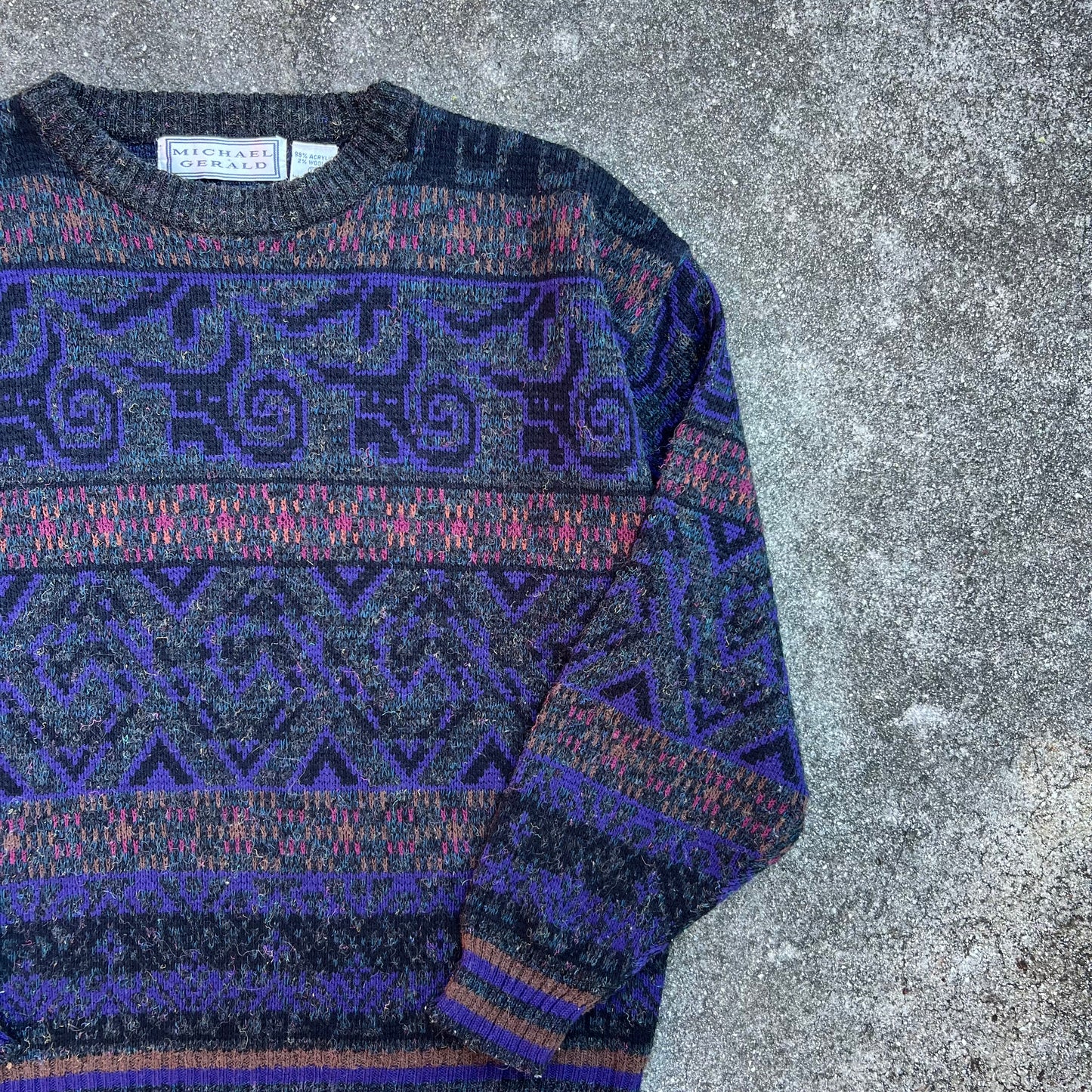 Abstract Sweater