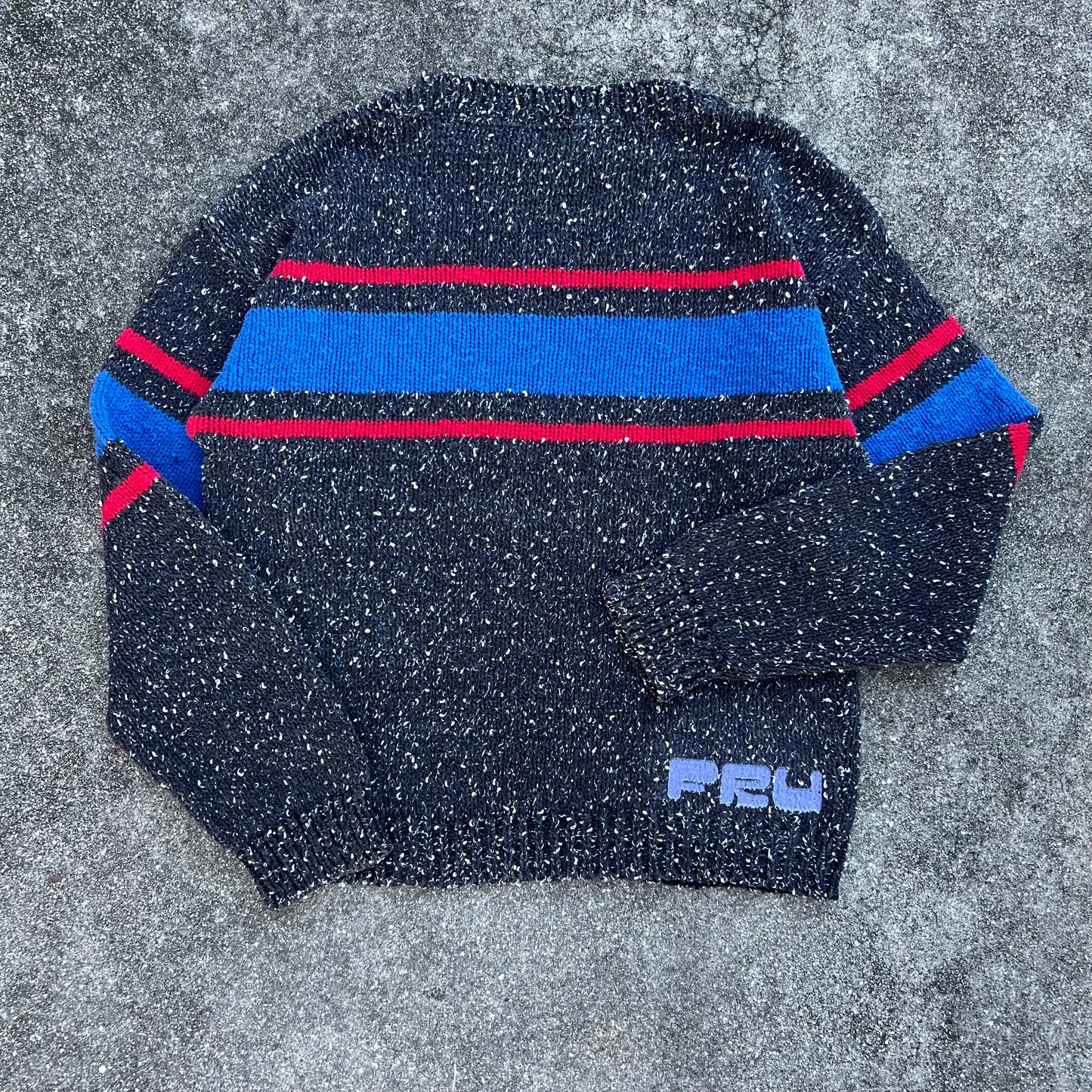 Hand Printed Star Sweater