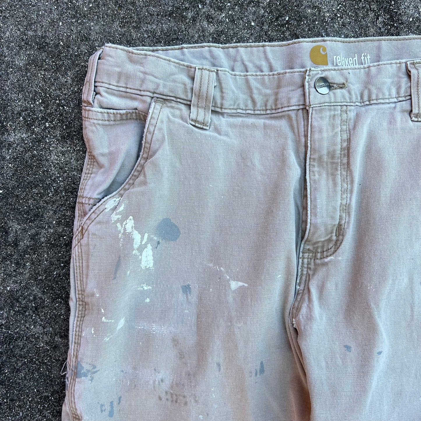 Painted Carhartt Pants