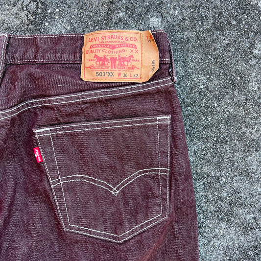 Y2K Brown Levi’s 501