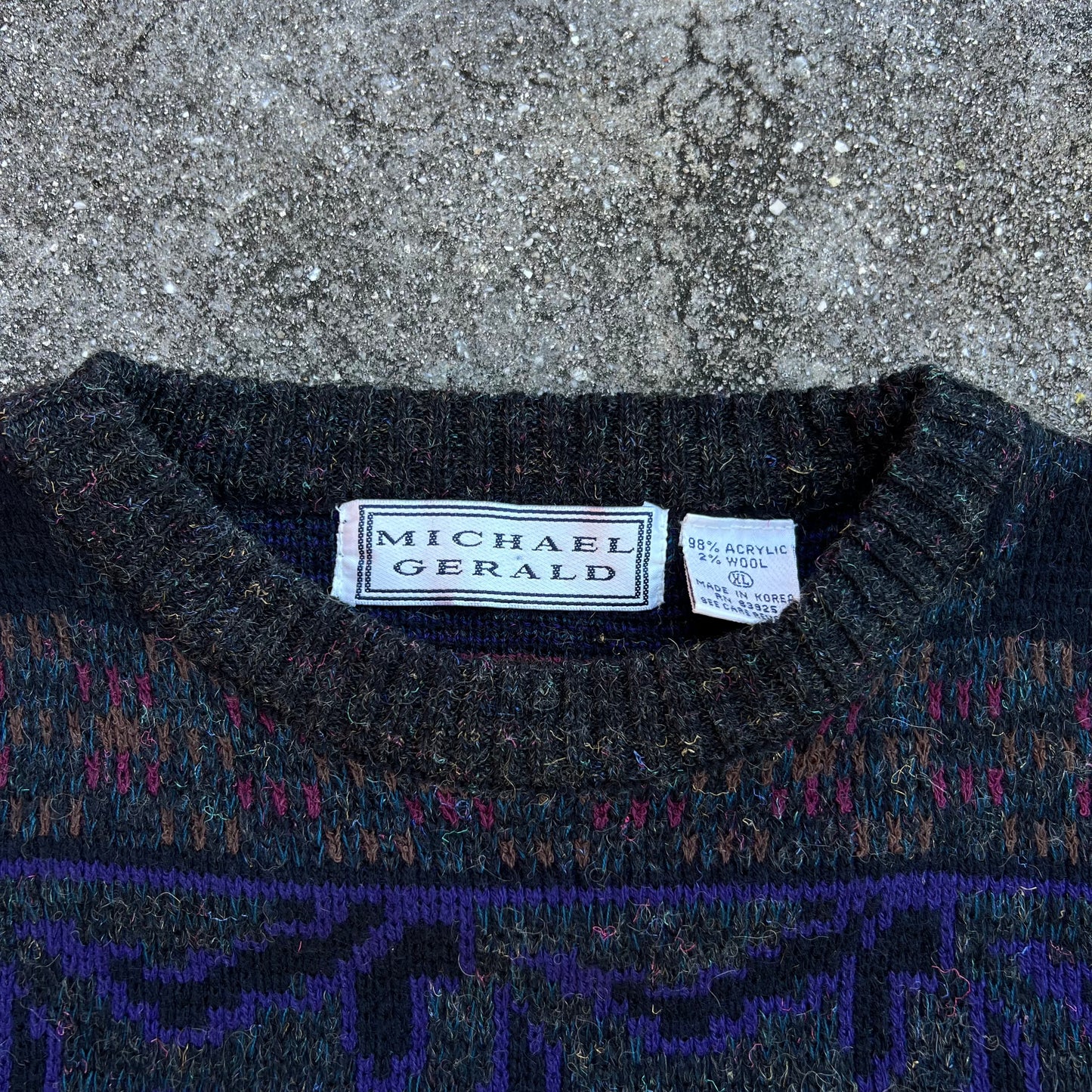 Abstract Sweater