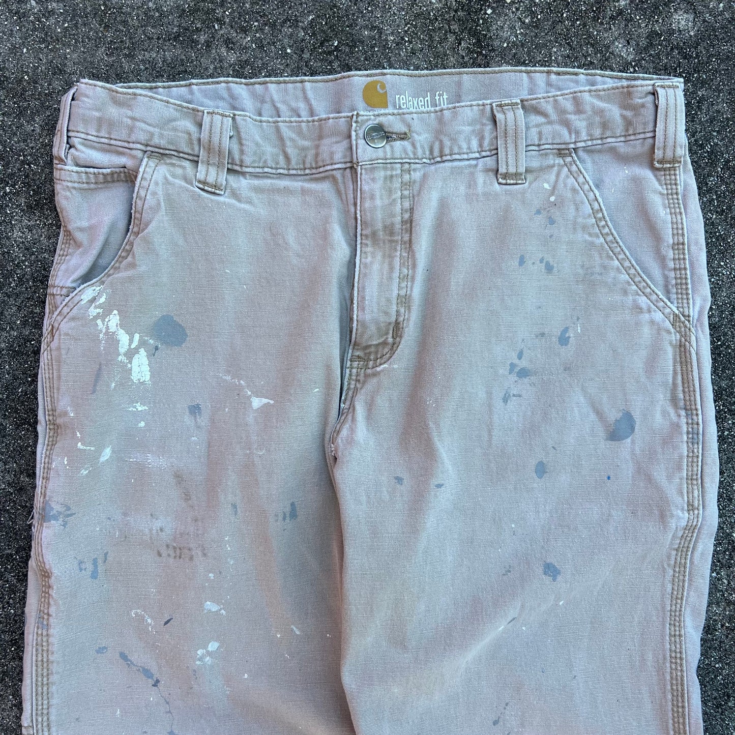 Painted Carhartt Pants