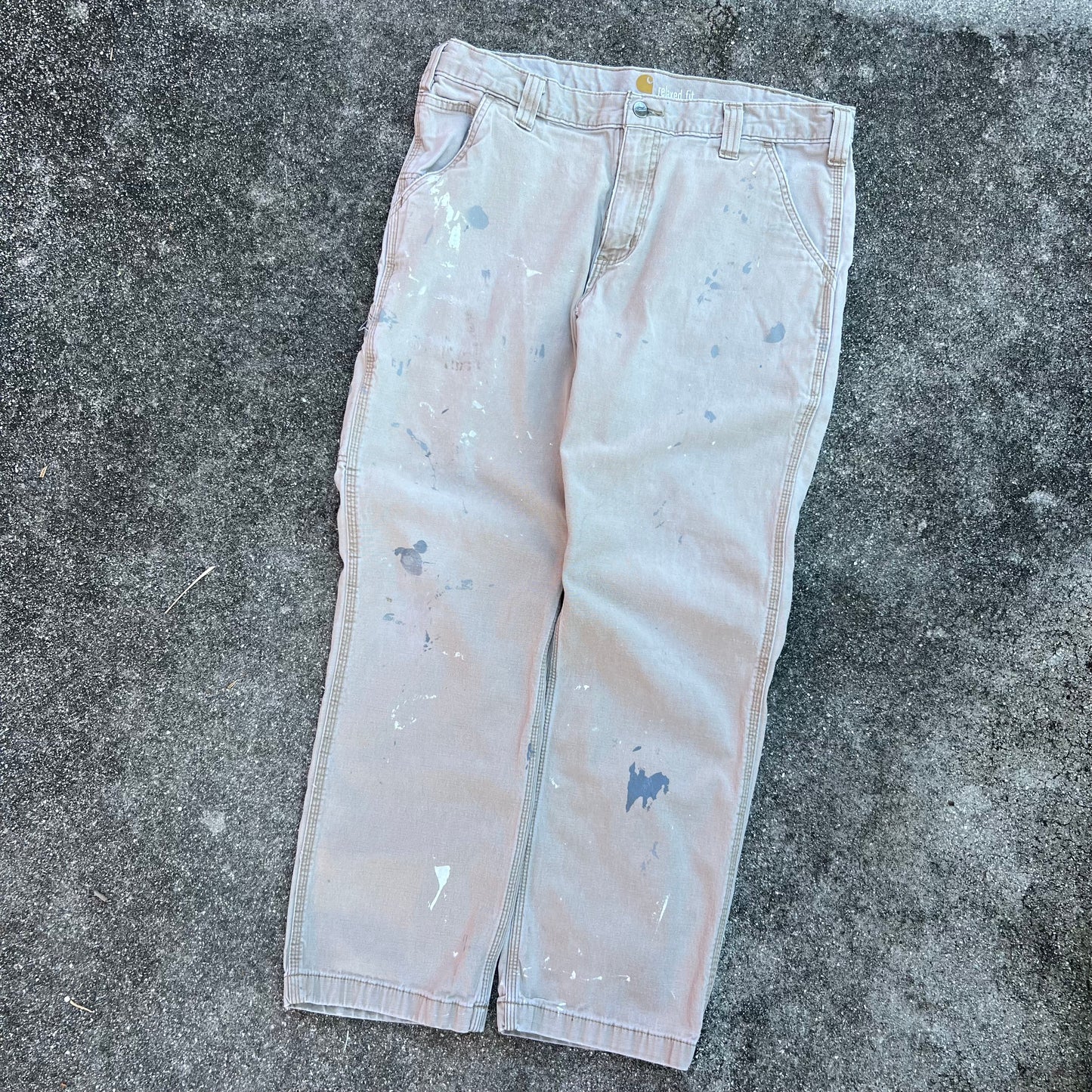 Painted Carhartt Pants