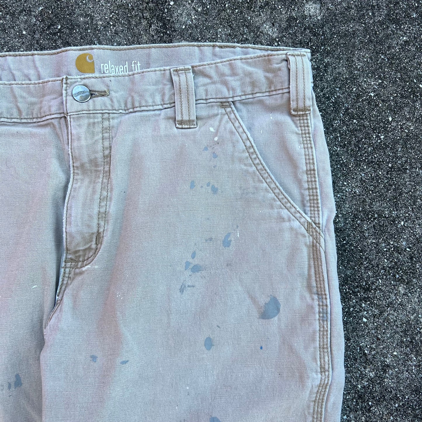 Painted Carhartt Pants