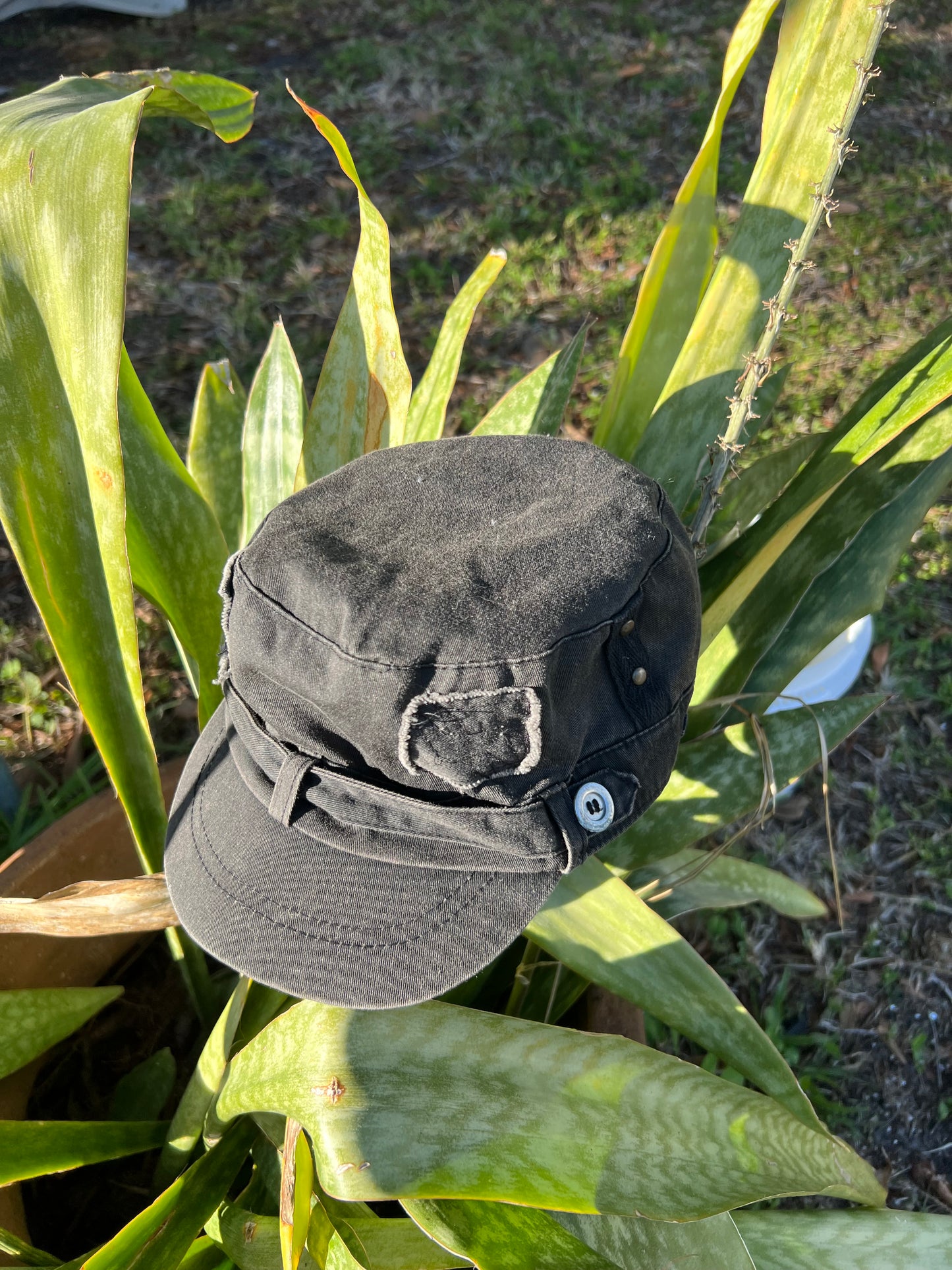 Faded Black Cap
