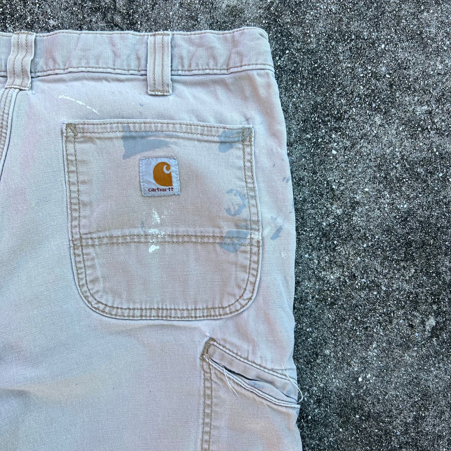 Painted Carhartt Pants